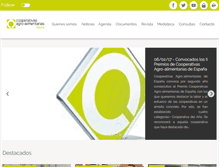 Tablet Screenshot of cooperativasagro-alimentarias.chil.org