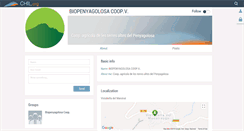 Desktop Screenshot of biopenyagolosa.chil.org